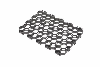 Dalle engazonnable grise 55 x 38 cm, ép.31 mm