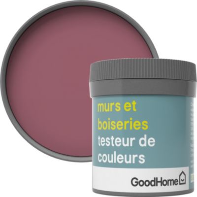 Testeur peinture murs et boiseries GoodHome violet Magome satin 50ml