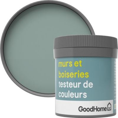 Testeur peinture murs et boiseries GoodHome vert Kilkenny satin 50ml