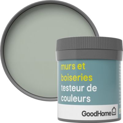 Testeur peinture murs et boiseries GoodHome vert Clontarf satin 50ml