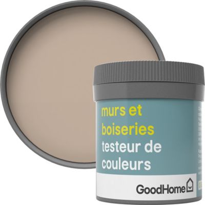 Testeur peinture murs et boiseries GoodHome beige Santo Domingo satin 50ml