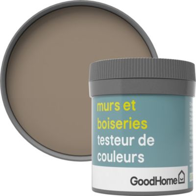 Testeur peinture murs et boiseries GoodHome beige Caracas satin 50ml