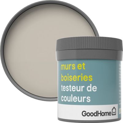 Testeur peinture murs et boiseries GoodHome beige Mérida satin 50ml