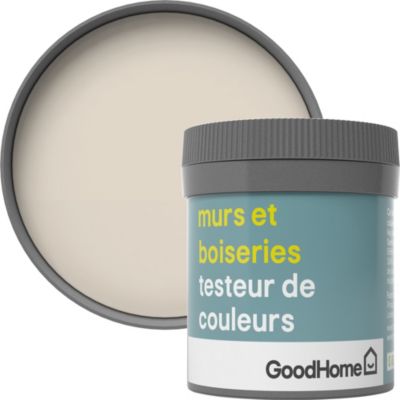 Testeur peinture murs et boiseries GoodHome beige Alberta satin 50ml