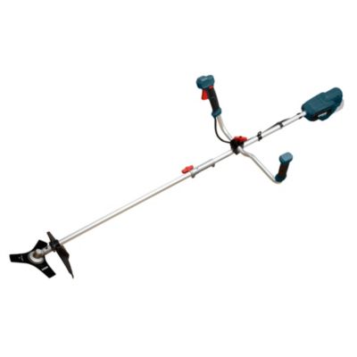 Débroussailleuse sans fil sans batterie 18 V  largeur de coupe avec fil 300 mm  avec lame 230 mm  Erbauer EBC18-Li-2