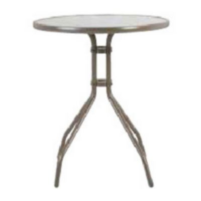 Table de jardin en métal Bari ?60 cm