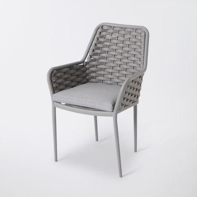 Fauteuil de jardin aluminium Blooma Mayotte