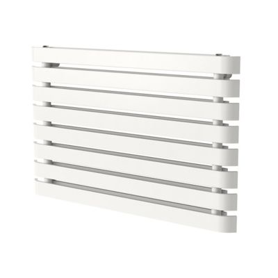 Radiateur eau chaude GoodHome Wilsona Horizontal Blanc 900 W - Goodhome