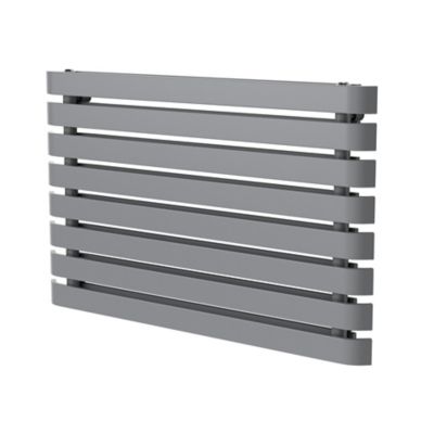 Radiateur eau chaude GoodHome Wilsona Horizontal Gris 900 W - Goodhome