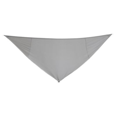 Voile d'ombrage triangle Blooma gris griffin 360 cm