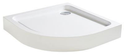 Receveur de douche d'angle blanc Cooke & Lewis Lagan 80 x 80 cm