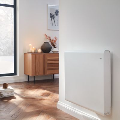 Radiateur connecté électrique à inertie sèche GoodHome Iriya