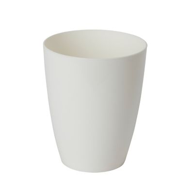 GoodHome - Pot à orchidée plastique blanc ø12 cm