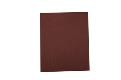 Assortiment 5 feuilles abrasives papier de verre L.28 x l.23 cm