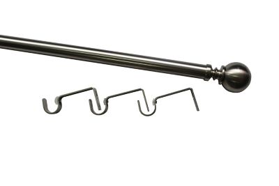 Kit de tringle à rideau extensible embout boule Athens GoodHome 120210 cm Ø2528 mm