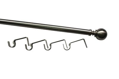 Kit de tringle à rideau extensible embout boule Athens GoodHome 200330 cm Ø2528 mm