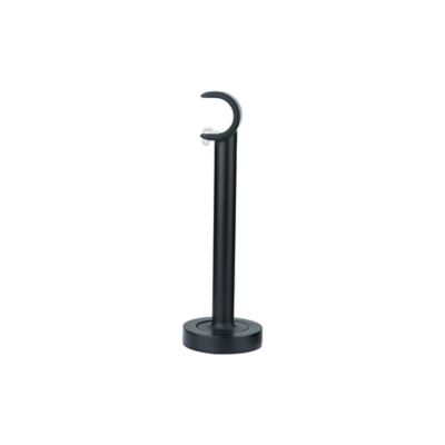 GoodHome - Support moyen pour barre à rideau 19 mm Araxos GoodHome noir