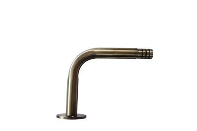 GoodHome - Équerre fixation arrondie GoodHome 19 mm Antiki doré
