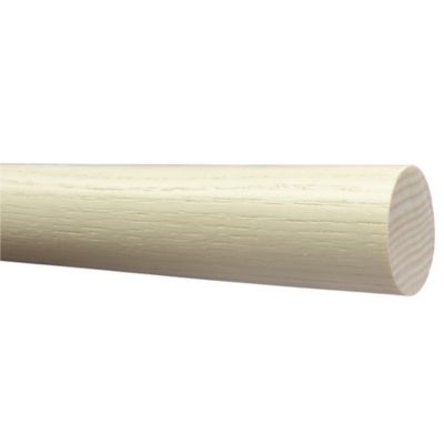 GoodHome - Tringle à rideau GoodHome Chalki 28 mm/150 cm