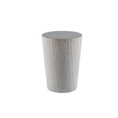 Embout cône pour barre à rideau GoodHome 28 mm Chalki blanc