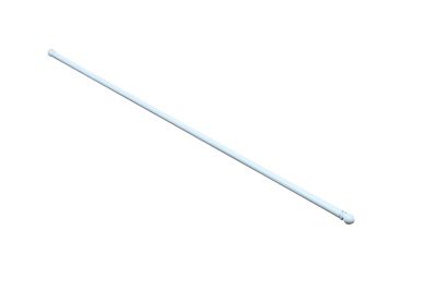 Kit barre de rideau 70/100 Blanc mat NoName