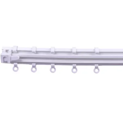 GoodHome - Rail à anneaux simple GoodHome 5 m Kias