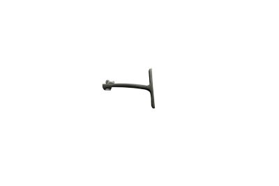 Support simple pour rail à rideau GoodHome 10 cm Athens gris