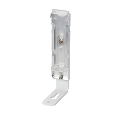 GoodHome - Support pour rail double Thira GoodHome blanc