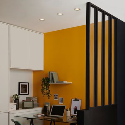 3 spots à encastrer Hobson LED intégrée blanc IP20 Ø 8,8 cm 6W 420lm blanc chaud Colours