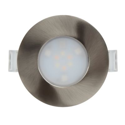 3 spots à encastrer Colours Lemeta blanc chaud Led intégrée + télécommande
