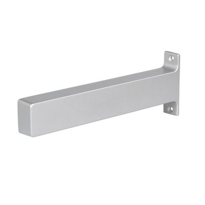 Lot de 2 équerres pour étagère 3,8 cm Cusko Form aluminium gris
