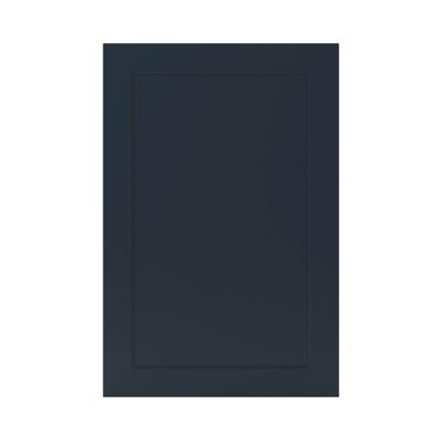 Porte de meuble de cuisine Artemisia bleu mat l. 60 cm x H. 90 cm GoodHome - Goodhome