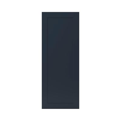 Porte de colonne de cuisine Artemisia bleu mat L. 50 cm x H. 130 cm GoodHome - Goodhome