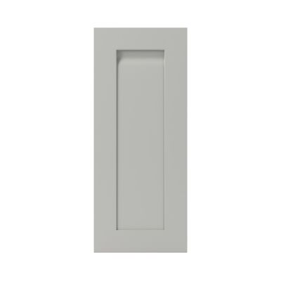 Porte de meuble de cuisine Garcinia gris ciment mat l. 30 cm x H. 72 cm GoodHome - Goodhome