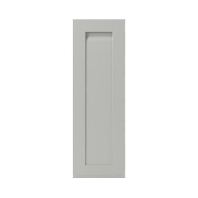 Porte de meuble de cuisine Garcinia gris ciment mat l. 30 cm x H. 90 cm GoodHome - Goodhome