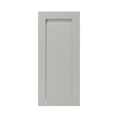 Porte de meuble de cuisine Garcinia gris ciment mat l. 40 cm x H. 90 cm GoodHome - Goodhome