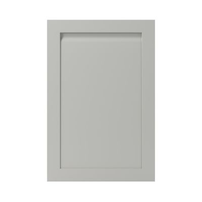 Porte de meuble de cuisine GoodHome Garcinia Ciment l. 59.7 cm x H. 89.5 cm