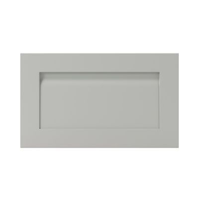 Façade de cuisine hotte / casserolier Garcinia gris ciment l. 60 cm GoodHome - Goodhome