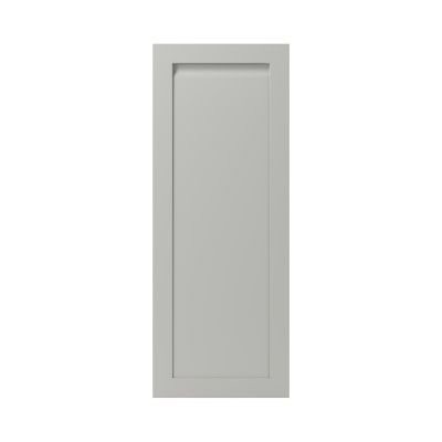 Porte de colonne de cuisine Garcinia gris ciment L. 50 cm x H. 130 cm GoodHome - Goodhome