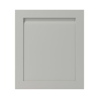 Porte de colonne de cuisine Garcinia gris ciment L. 60 cm x H. 70 cm GoodHome - Goodhome