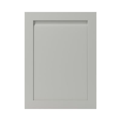 Porte de colonne de cuisine Garcinia gris ciment L. 60 cm x H. 80 cm GoodHome - Goodhome
