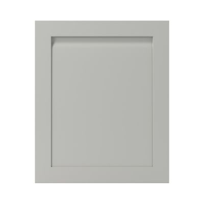 Porte de colonne de cuisine Garcinia gris ciment L. 60 cm x H. 72 cm GoodHome - Goodhome