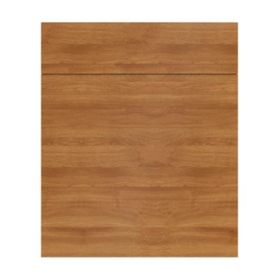 Façade de cuisine 1 porte et 1 tiroir Chia décor chêne fumé l. 60 cm x H. 72 cm GoodHome - Goodhome