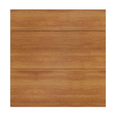 Façade de cuisine 1 tiroir et 2 casseroliers Chia décor chêne fumé l. 80 cm x H. 72 cm GoodHome - Goodhome