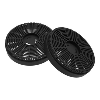 Filtre à charbon rond CARBFILT50 GoodHome Ø 15,8 cm noir