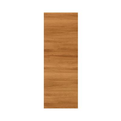 Côté de remplacement haut Goodhome Chia décor chêne fumé H. 90 cm x l. 32 cm x Ep. 18 mm - Goodhome