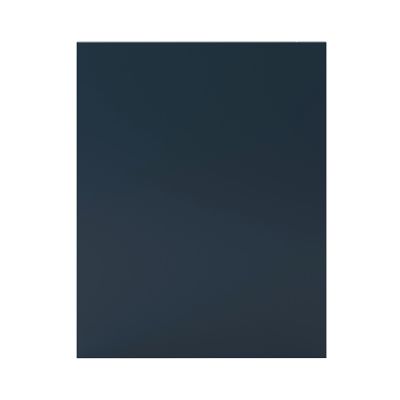 Côté de remplacement bas gauche Goodhome Artemisia bleu H. 72 cm x l. 57 cm x Ep. 18 mm - Goodhome