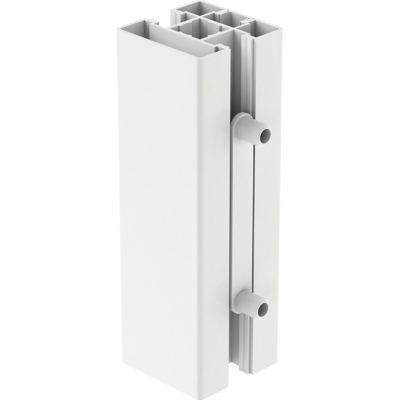 Extension poteau Alara blanc h.12,5 cm