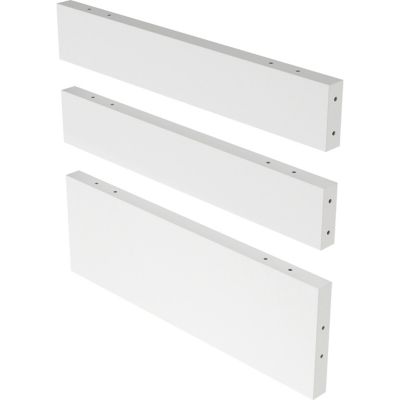 Kit panneau porte coulissante Alara blanc