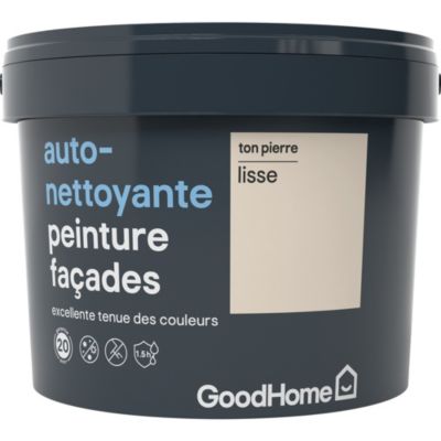 Peinture façade Premium GoodHome ton pierre